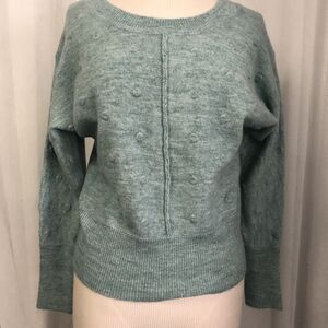 William Rast Women's Sweater Teal V- Back Size XS